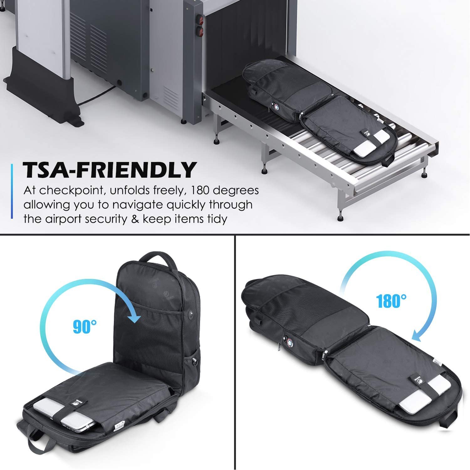New product Anti-theft Laptop rucksack Outdoor 15.6 Inches High-Capacity School Bag Laptop Backpack With Usb Charger