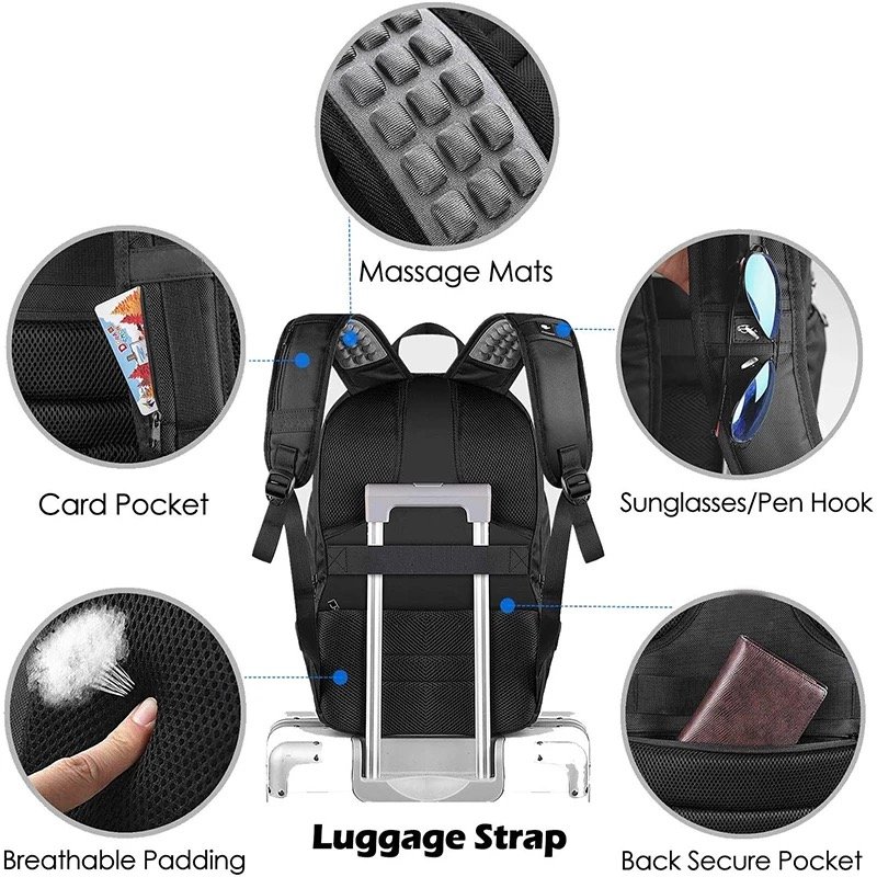 New product Anti-theft Laptop rucksack Outdoor 15.6 Inches High-Capacity School Bag Laptop Backpack With Usb Charger
