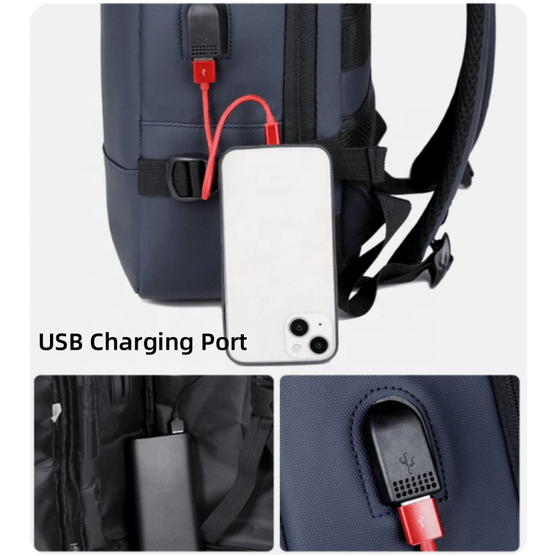 Cheap Business Custom Antitheft Travel Bag Outdoor Wholesale Fashion Waterproof Usb Charging Port School Laptop Backpack