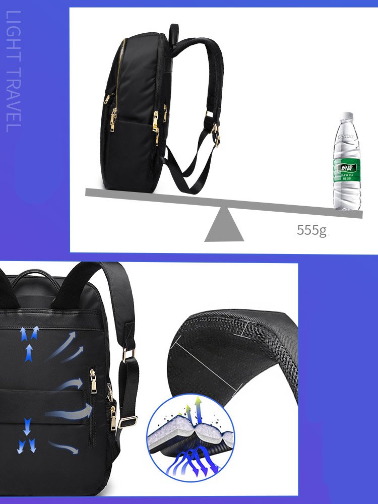 SH1858 Manufacturer wholesale school backpacks bag 2021 custom print nylon waterproof travelling women computer laptop backpack