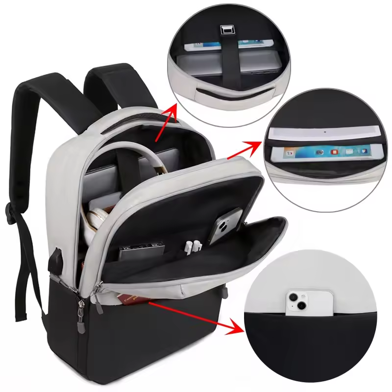 New Customized Backpack Durable Unisex Laptop Bag Large Capacity Backpack for Buisiness Travel