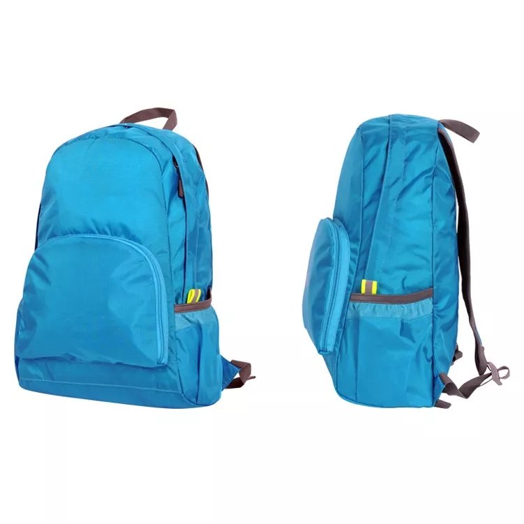 High Quality Waterproof Foldable Backpack Cheap Women's backpacks Polyester Durable Travel Casual Sports Backpacks Foldable