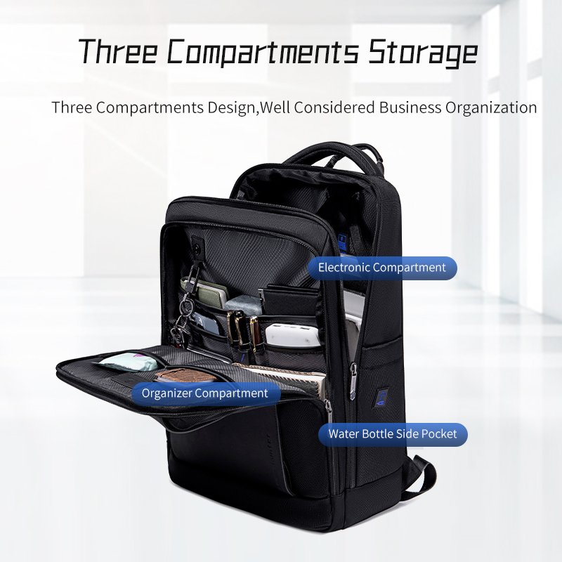 ARCTIC HUNTER Multifunction large capacity Smart Backpack For Business travel Mens Laptop Back pack Bag With USB mochila