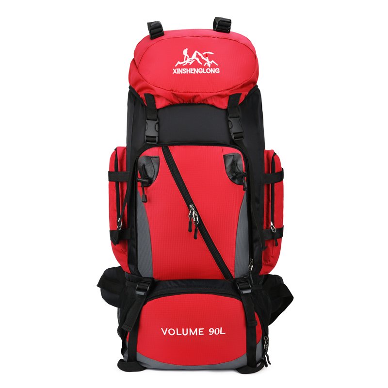 Unisex Waterproof Laptop Backpack with USB Durable and Solar-Friendly Made of Nylon Material Zippered Closure Letter Pattern