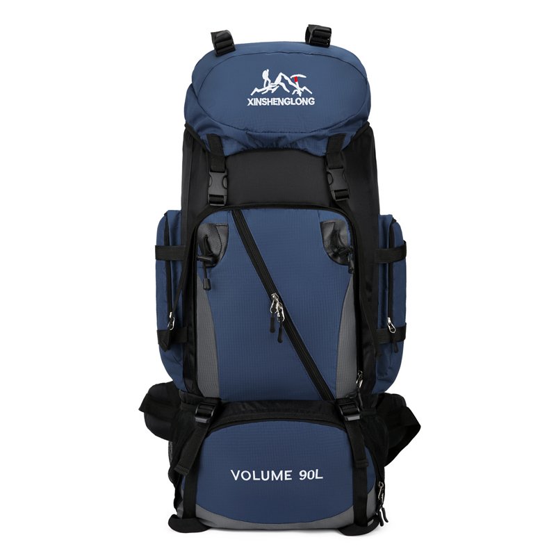 Unisex Waterproof Laptop Backpack with USB Durable and Solar-Friendly Made of Nylon Material Zippered Closure Letter Pattern