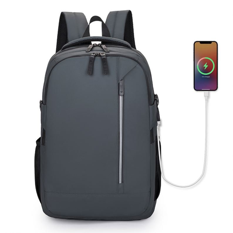 Custom designer laptop leather backpack mochila Business Waterproof school Student bags travel women backpack with usb charger