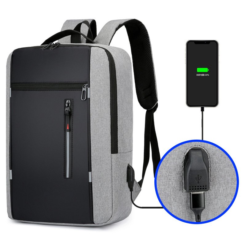 Ready to Ship Travel Laptop Backpack Business Anti Theft Slim Sturdy Laptops Backpack with USB Charging Port