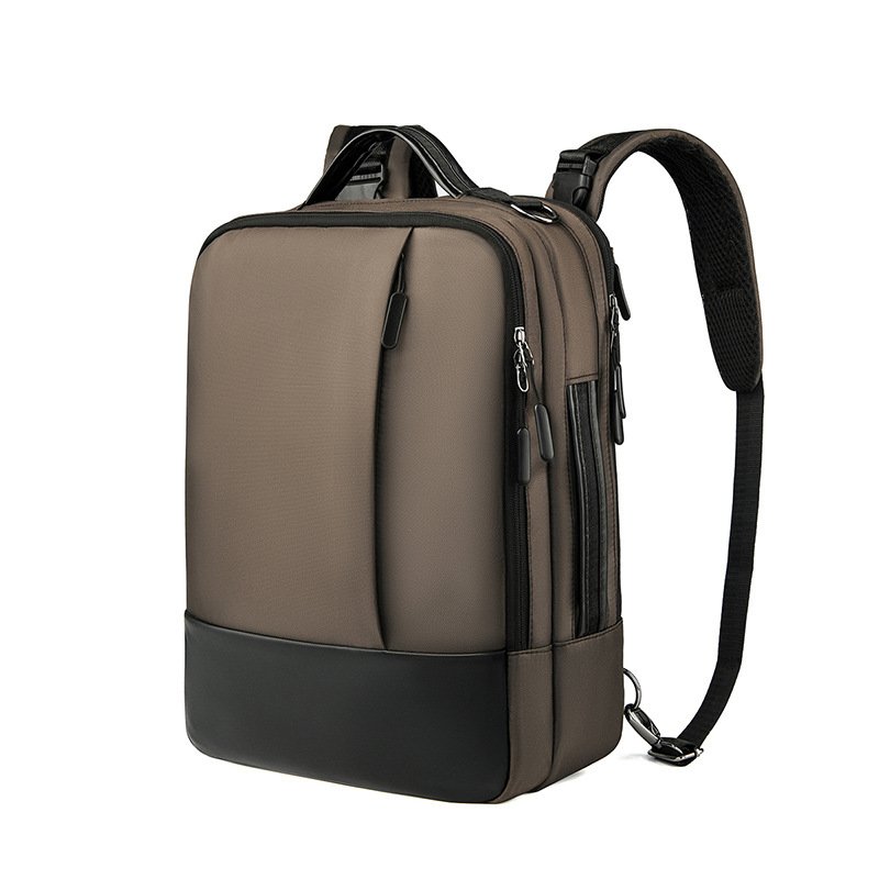 Wholesale Men Casual Computer Waterproof School Rucksack Bag Polyester Laptop Backpack