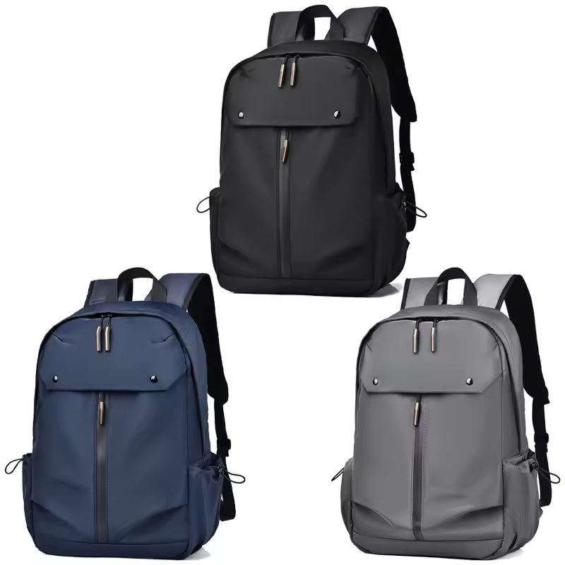 Chinese Suppliers Big Capacity Casual Nylon Business Travel Laptop Backpacks School Bags for Daily Life
