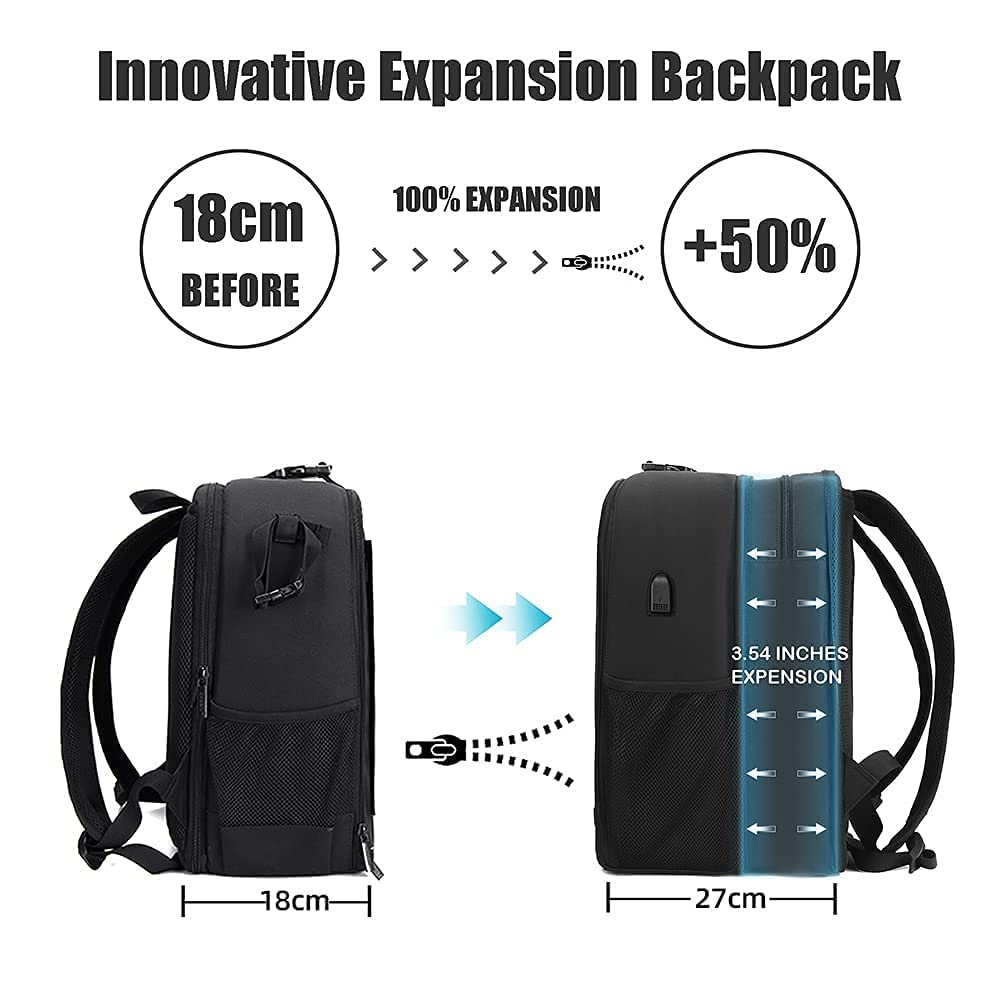 CADeN D6 5.0 Rolling Camera Bag Camera Trolley Heavy Duty Camera Backpack Bag with Wheels