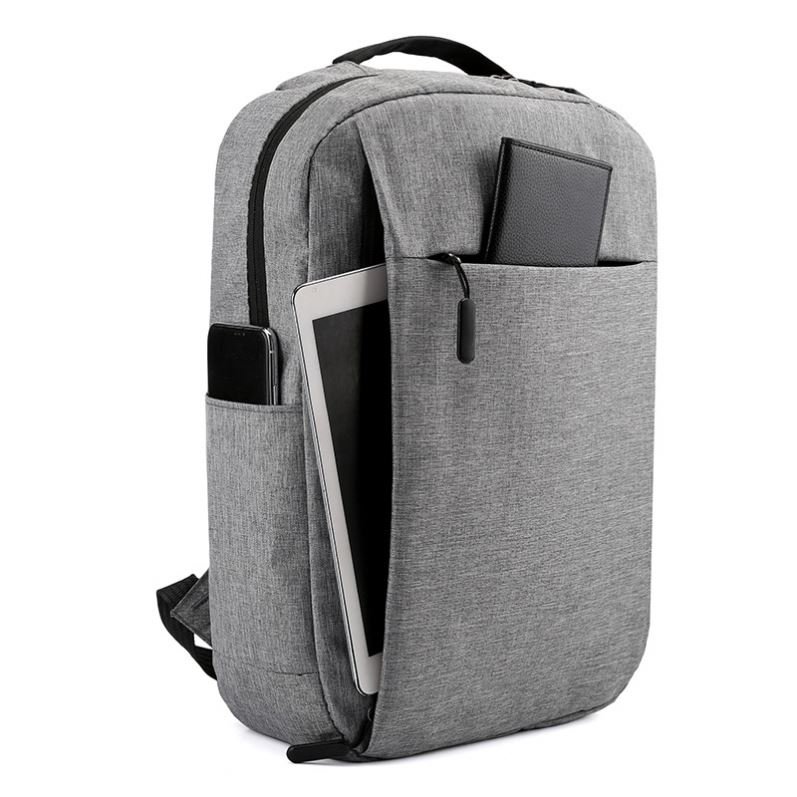 Custom Logo Fashion Travel Student Schoolbag Men's Large Capacity Business Backpack With USB Computer Laptop Backpacks