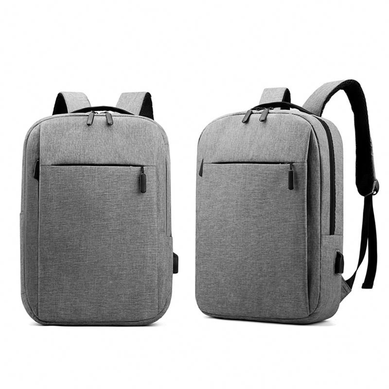 Custom Logo Fashion Travel Student Schoolbag Men's Large Capacity Business Backpack With USB Computer Laptop Backpacks