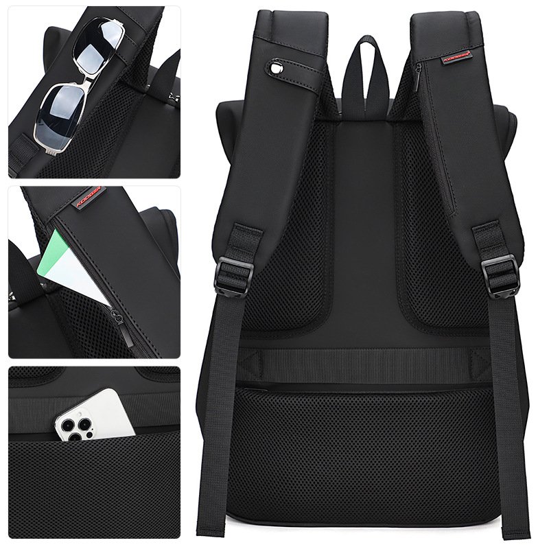 School Backpack Book Bag For Men Canvas College Laptop Backpack Rucksack Travel Notebook Bag