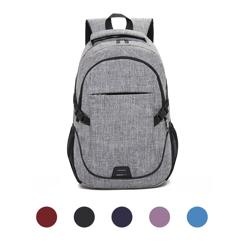 Travel Laptop Backpack Business Notebook Bag With USB Charging Port Custom Waterproof Laptop Backpacks For Women Men