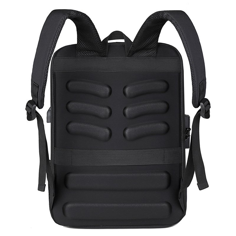 LP111 Hard shell business bag anti theft waterproof laptop backpack with USB