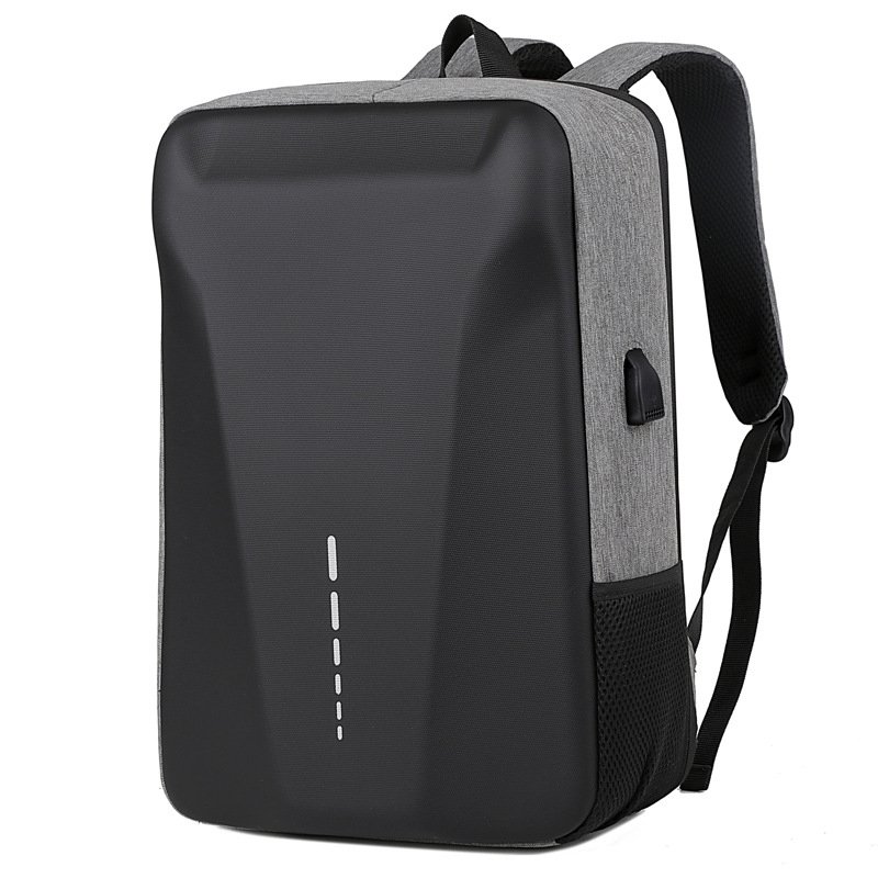 LP111 Hard shell business bag anti theft waterproof laptop backpack with USB