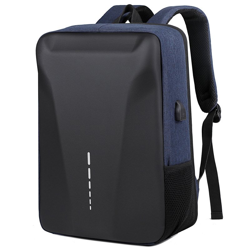 LP111 Hard shell business bag anti theft waterproof laptop backpack with USB