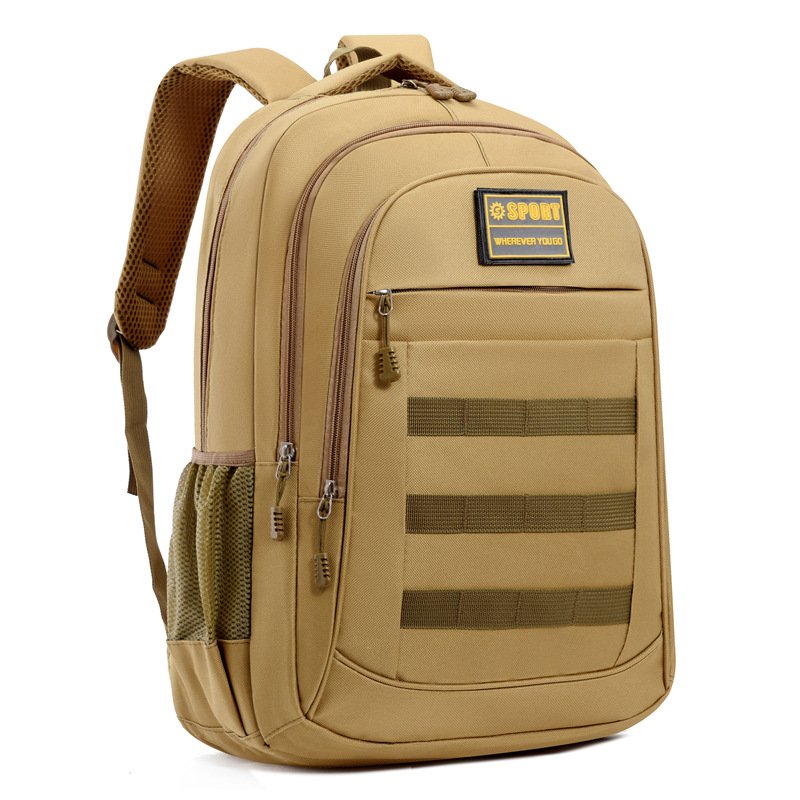 Unisex Oxford Outdoor Backpack Men's Sports Backpack Simple Style Student Backpack Bags