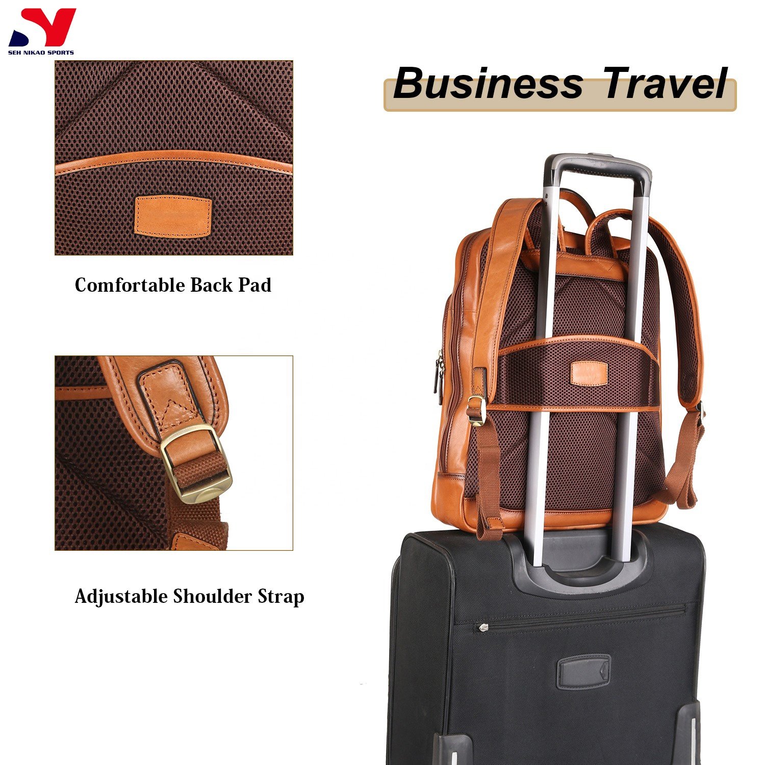 Vintage Canvas Backpack Travel Custom Handmade Casual Back Pack Sport Outdoor Best Quality Bag