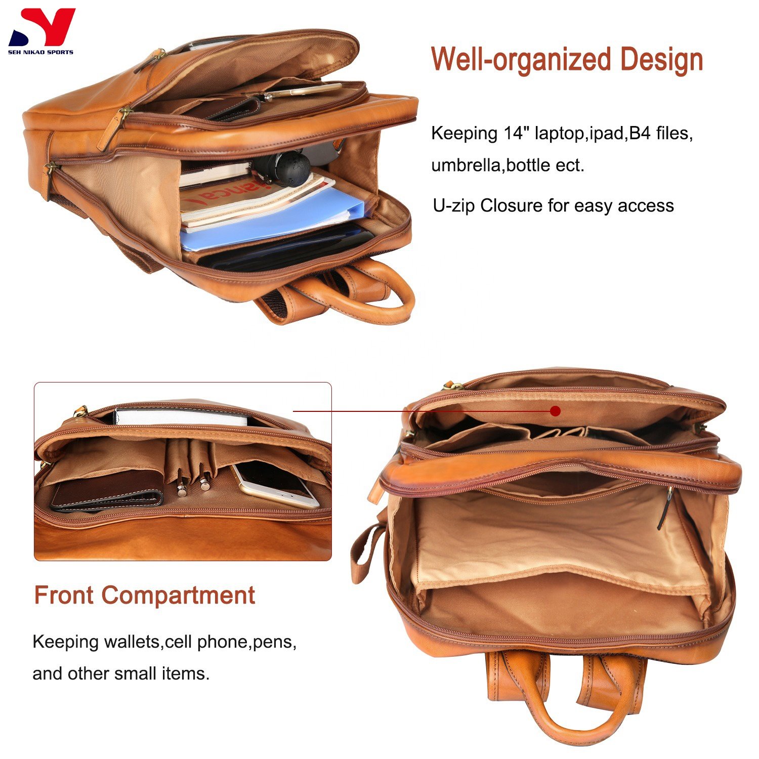 Vintage Canvas Backpack Travel Custom Handmade Casual Back Pack Sport Outdoor Best Quality Bag
