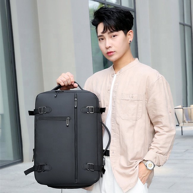 oem multifunction waterproof travel custom computer laptop backpack with usb charging port