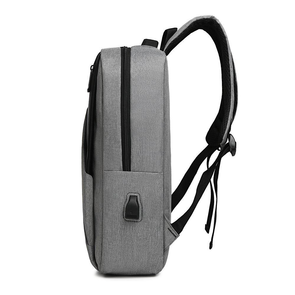 Minimalist men's backpack USB charging students casual travel laptop backpack