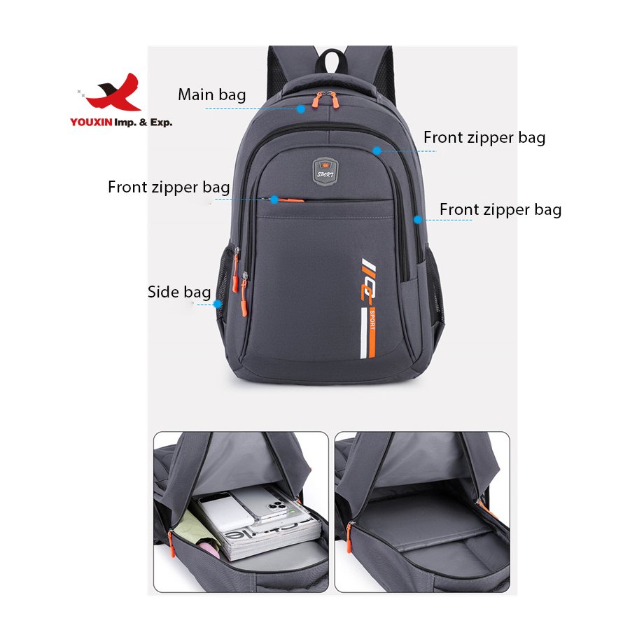 Waterproof Durable Oxford 15.6 Inch Computer Bag Travel College School Student Backpack Men Business Laptop Backpacks