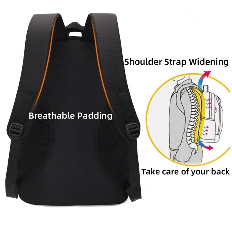 In Stock Women's Customized Back Pack Man School Bag Laptop Backpack With Usb