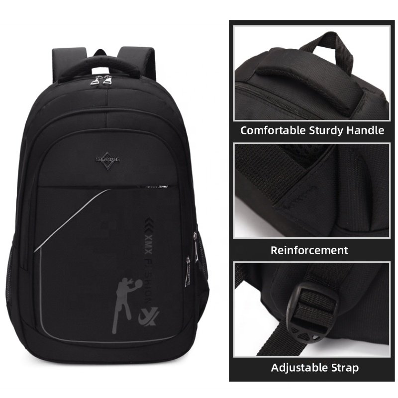 In Stock Women's Customized Back Pack Man School Bag Laptop Backpack With Usb
