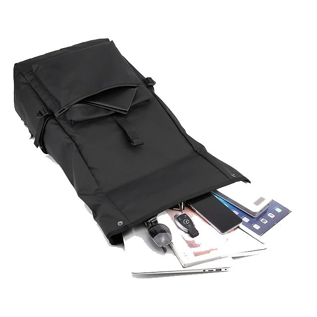 custom men Mini Sling Backpack Small Hiking Travel Outdoor Casual Sports Roll Top Bag Backpack Casual Daypack rolltop backpack