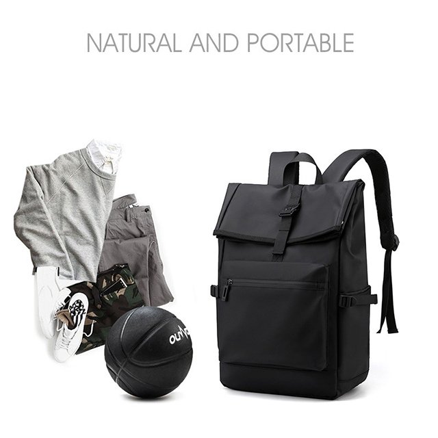 custom men Mini Sling Backpack Small Hiking Travel Outdoor Casual Sports Roll Top Bag Backpack Casual Daypack rolltop backpack