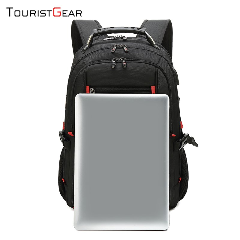 Factory wholesale Travelling large capacity backpack for men Business waterproof laptop Backpack Bag With USB Charging Port