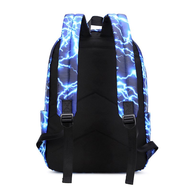 Waterproof Nylon Women Men nylon laptop backpacks school bags unisex School backpack set