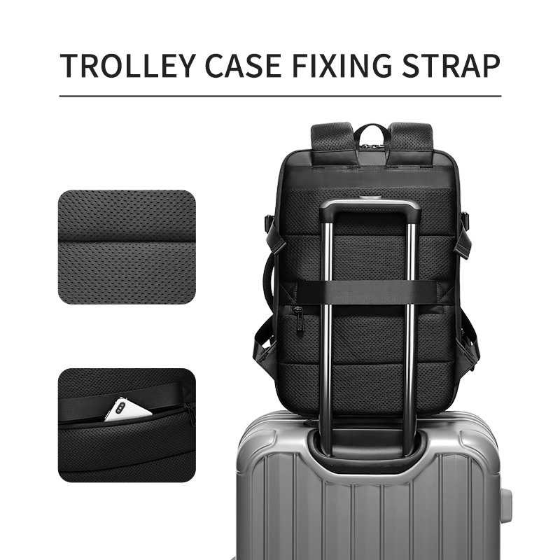 8886 Travel Laptop Backpack Anti-Theft Bag with USB Charging Port Business Backpack Fit 16 Inch Laptops for Men Women