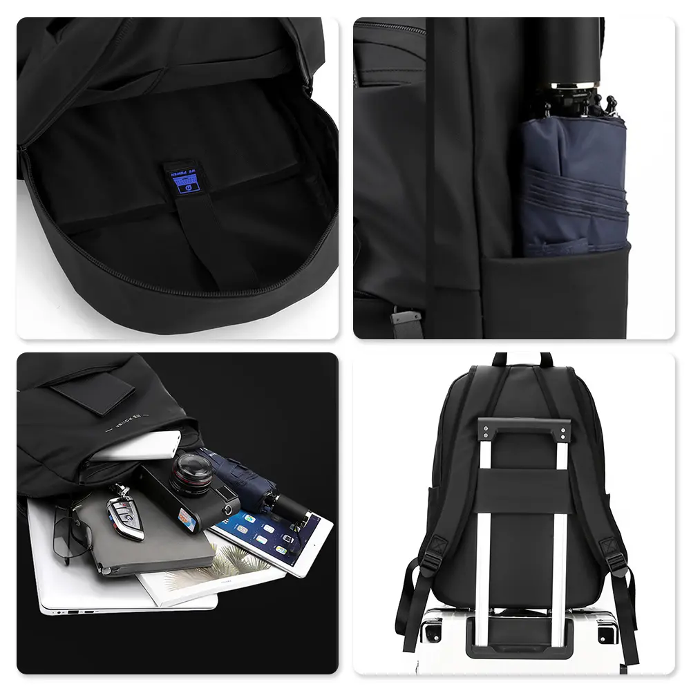 Stylish High-Quality Business Bag Waterproof Laptop Backpack for Business Daily Commute Travelers