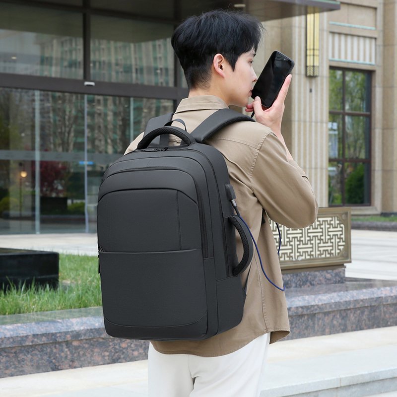 Large Capacity Portable Casual School Bag Universal durable Waterproof 15.6 inch Laptop Backpack with USB