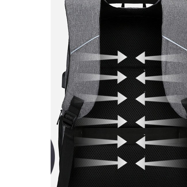 Manufacturer Large Capacity Polyester Waterproof Travel Business Notebook USB laptop backpack custom logo For Men Wo