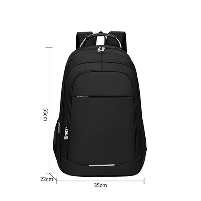 custom black nylon laptop backpacks custom logo school bags unisex Business Notebook oxford leather laptop backpacks unisex