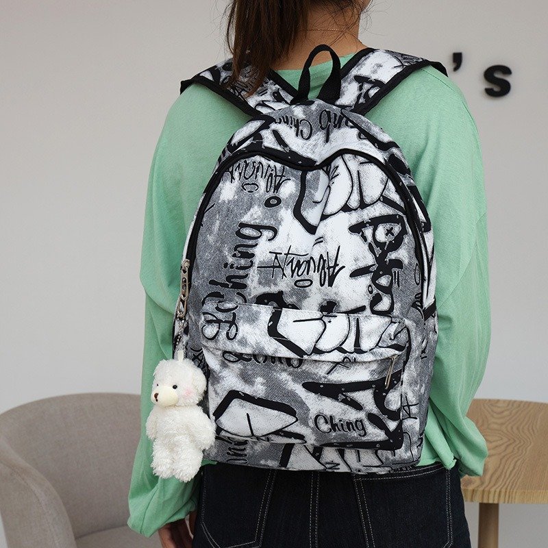 Large capacity travel laptop backpacks book bag junior high school college student boy schoolbag bookbag school bags