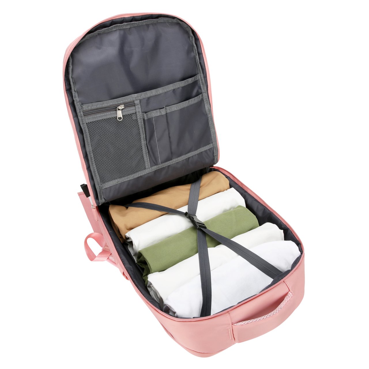 Large capacity Outdoor business travel backpack USB laptop backpack expandable