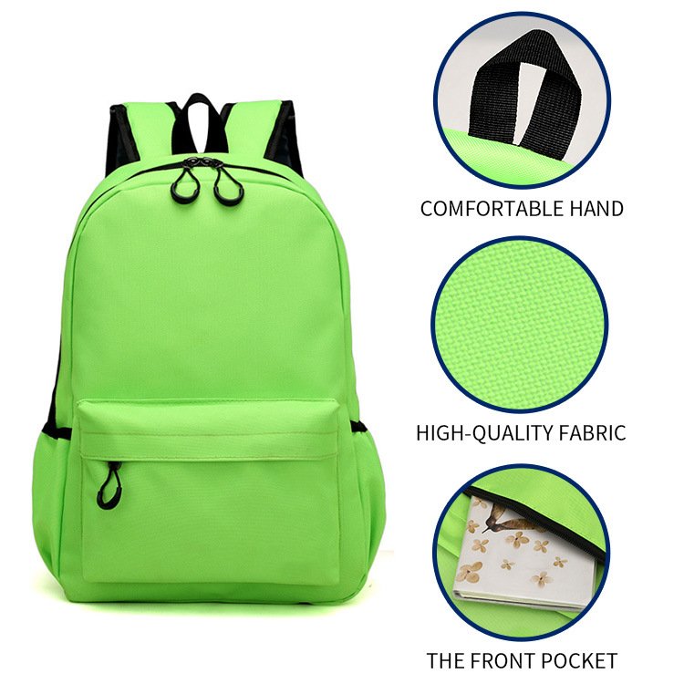 2024 Backpack Canvas Large Capacity Student Fashion Small Fresh Backpack Trend Korean Edition Student Schoolbag