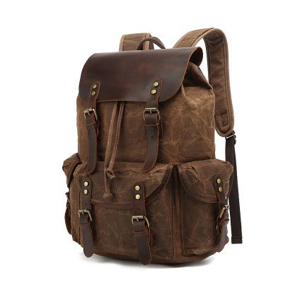 Vintage Leather backpack bags for men,leather man latest backpack for men