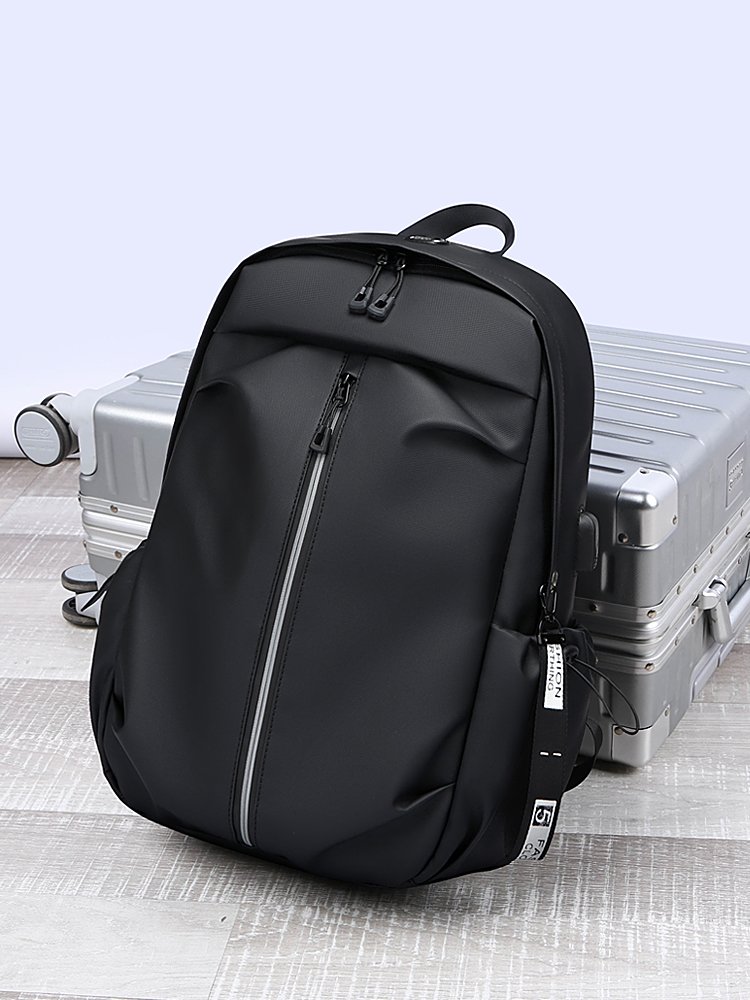 2024 Marksman High Quality Unisex Laptop Backpack Waterproof USB Feature Zipper Closure Strap Carrying System Daily School
