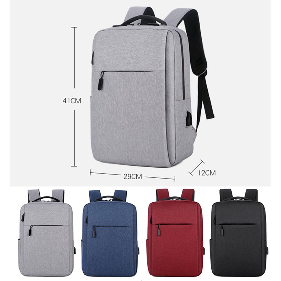 Fashion Multifunction Business 16 Inches Nylon Laptop Backpacks usb Charging Port Computer Laptop Backpacks