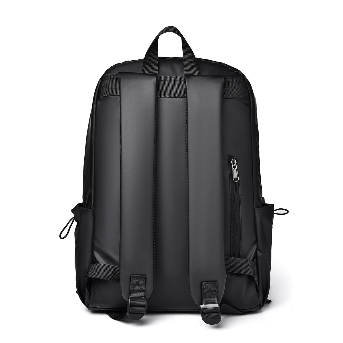 Unisex Waterproof Nylon Laptop Backpack with Geometric Pattern Business Leisure Travel Backpack with Polyester Lining Men Women