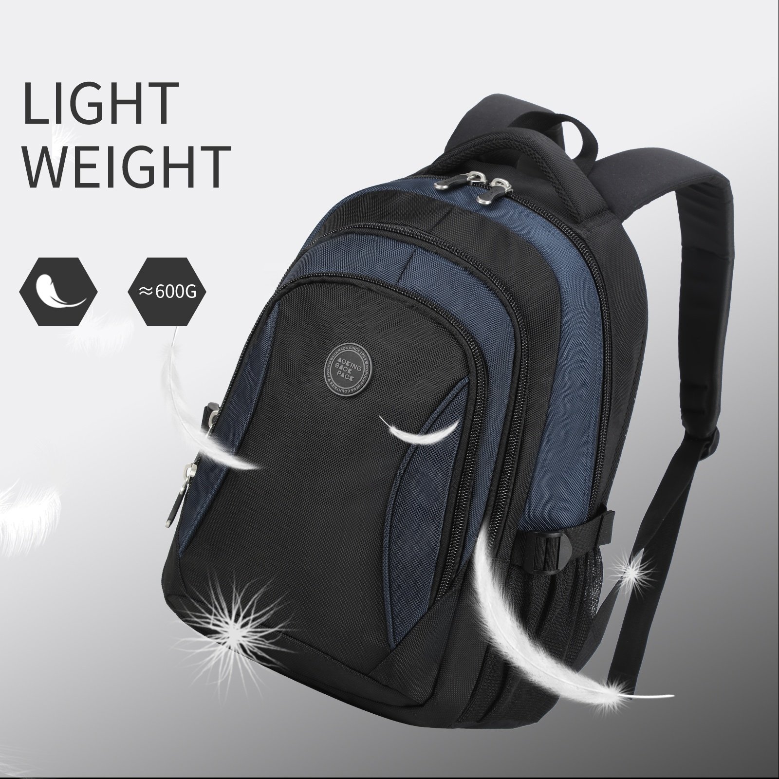 Backpack Oem Promotional Products Waterproof Polyester Men's laptop backpack School Bag Casual Rucksack Travel Hiking For Unisex