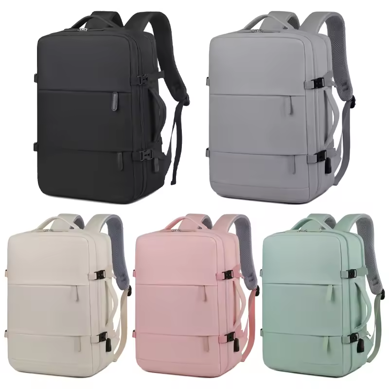 Custom Lightweight Double Shoulders Women's Large Capacity Travel Backpack Multi Functional Men's Travel Laptop Backpack