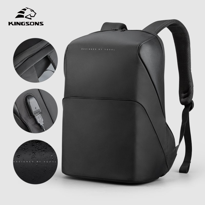 Custom Business Waterproof Laptop Bags Supplier School Mochilas Travel Pack USB Charging Women Men Smart backpack For Men