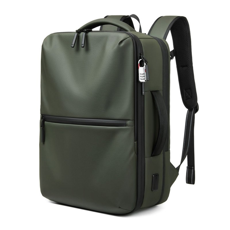 RZTX Luxury Travel vacuum compression Backpack Laptop Waterproof Backpack Large Capacity Vacuum Business unisex bag With Lock