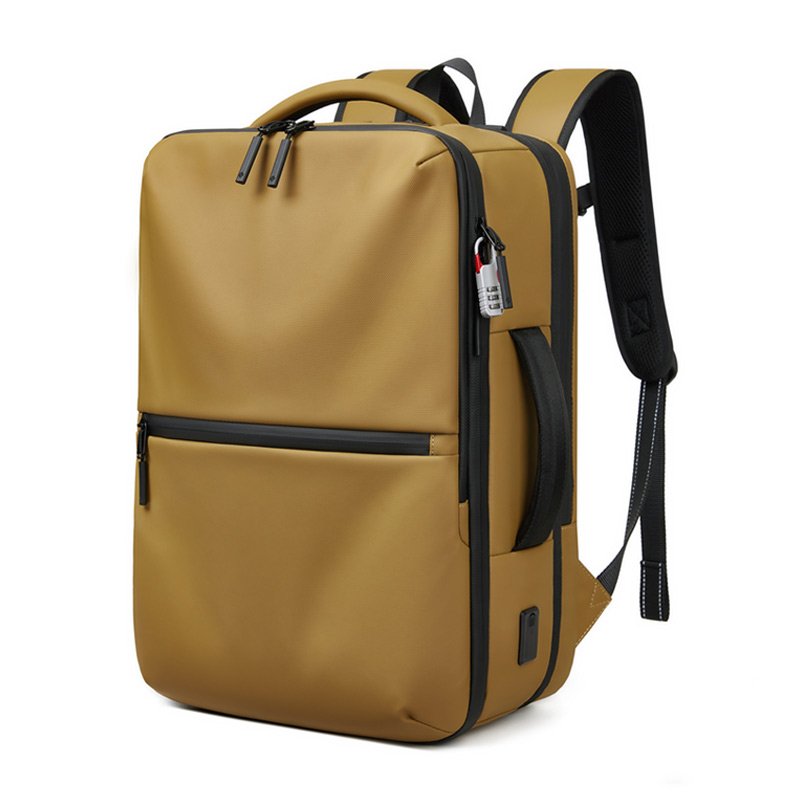 RZTX Luxury Travel vacuum compression Backpack Laptop Waterproof Backpack Large Capacity Vacuum Business unisex bag With Lock